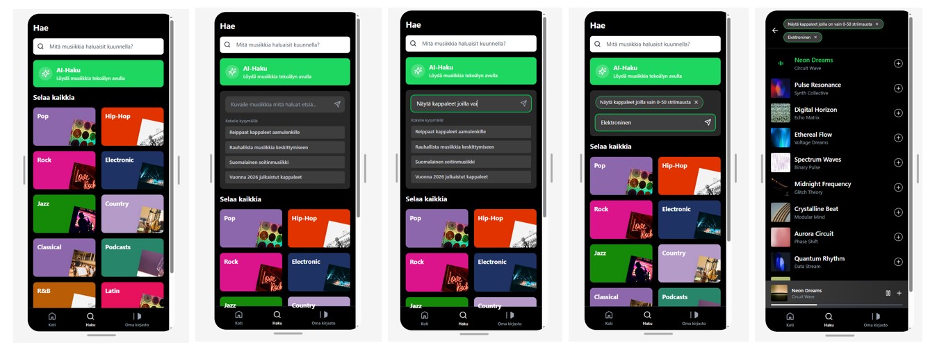 Mobile UI design image
